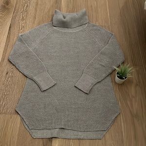 M Boutique Turtle Neck Waffle Sweater